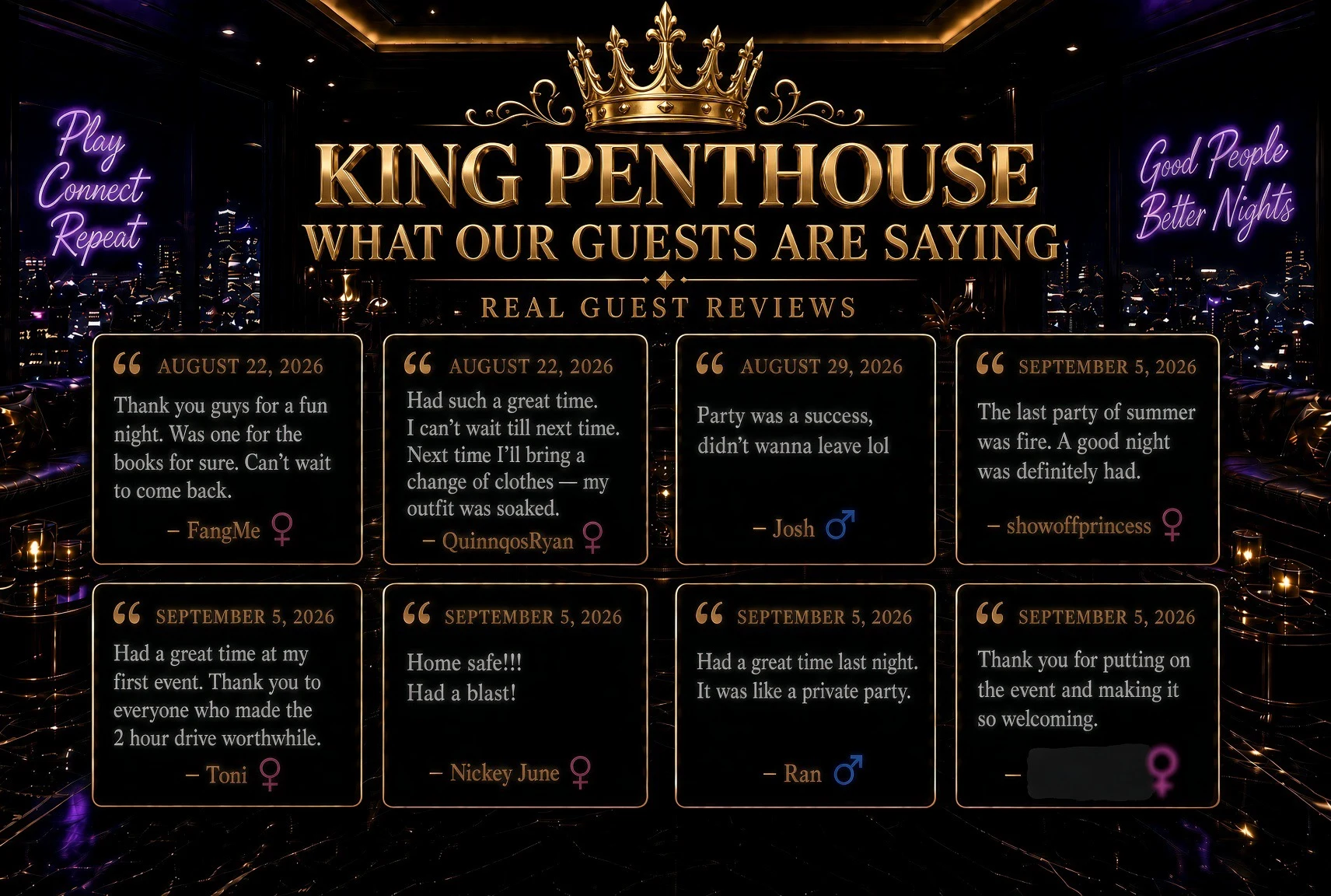King Penthouse — what our guests are saying. Real guest reviews.